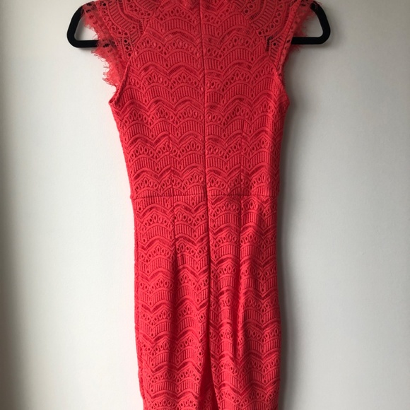 Worn Once Flattering  Dress with Lace Details - Picture 4 of 5